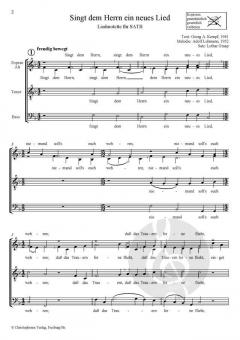 Singt dem Herrn ein neues Lied (Lothar Graap) 