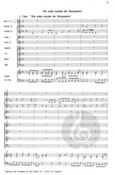 Wie schön leuchtet der Morgenstern (Johann Kuhnau) 