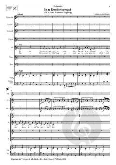 In te Domine speravi von Michael Haydn für Soli (SATB), SATB, Orchester und Orgel im Alle Noten Shop kaufen (Partitur)