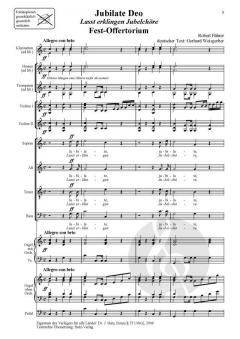 Jubilate Deo von Robert Führer 
