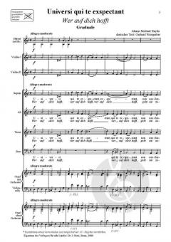 Universi qui te expectant von Michael Haydn für SATB, Orchester und Orgel im Alle Noten Shop kaufen (Partitur)