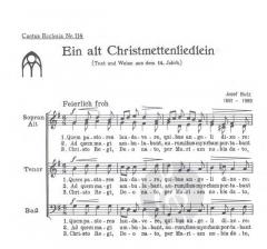 Ein alt Christmettliedlein (Josef Butz) 