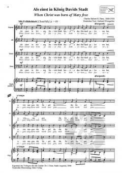 Als einst in König Davids Stadt 