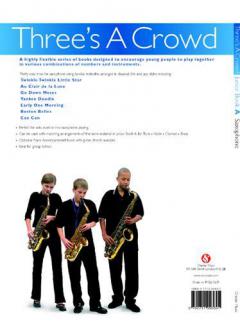 Power: Three's a Crowd Sax Junior Book a Easy 