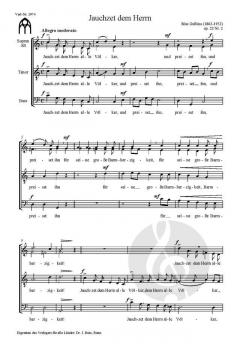 Jauchzet dem Herrn alle Völker op. 22 Nr. 2 (Max Gulbins) 
