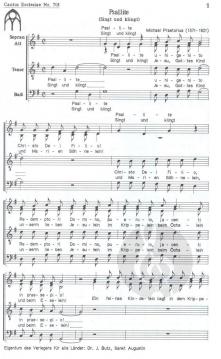 Psallite (Michael Praetorius) 