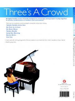 Three's a Crowd Piano Accompaniment Junior Book A von James Power 