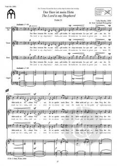 Der Herr ist mein Hirte (Colin Mawby) 