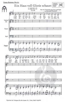 Ein Haus voll Glorie schauet (Bernhard Hemmerle) 
