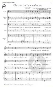 Christe, du Lamm Gottes (Bernhard Hemmerle) 