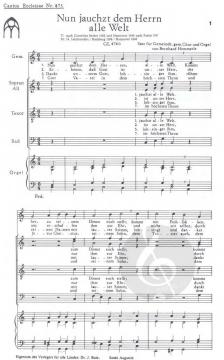 Nun jauchzt dem Herren (Bernhard Hemmerle) 