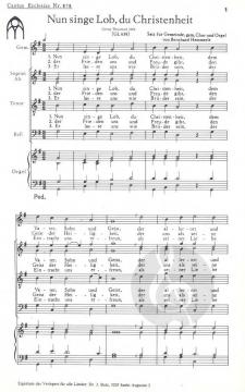 Nun singe Lob, du Christenheit (Bernhard Hemmerle) 