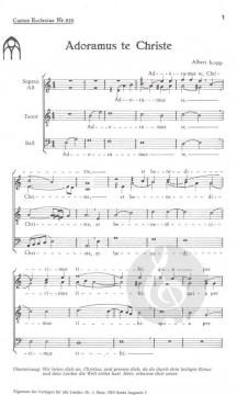 Adoramus te Christe (Albert Kupp) 