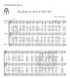 Ich glaub an Gott in aller Not (Josef Butz) 