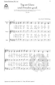 Tag an Glanz und Freuden gross (Josef Schönberg) 