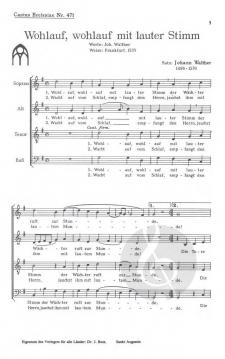 Wohlauf, wohlauf mit lauter Stimm (Johann Jakob Walther) 