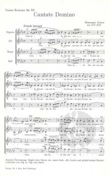 Cantate Domino (Giovanni Croce) 