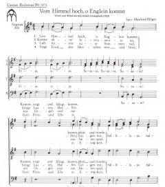 Vom Himmel hoch ihr Englein kommt (Manfred Hilger) 