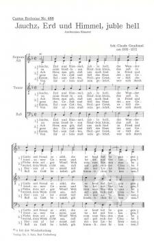 Jauchzt, Erd und Himmel (Claude Goudimel) 