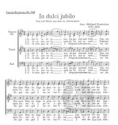 In dulci jubilo (Michael Praetorius) 