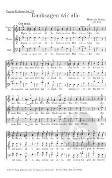 Danksagen wir alle (Heinrich Schütz) 