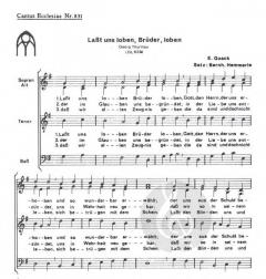 Lasst uns loben, Brüder loben (Bernhard Hemmerle) 