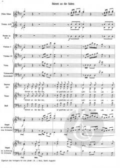 Stimmt an die Saiten von Joseph Haydn für SATB, Orchester und Orgel oder mit Orgel allein im Alle Noten Shop kaufen (Partitur)