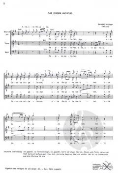 Ave Regina coelorum von Benedikt Holzinger für Soli, SATB, Orchester und Orgel oder mit Orgel allein im Alle Noten Shop kaufen (Partitur)