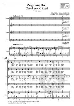 Zeige mir, Herr, den Weg 