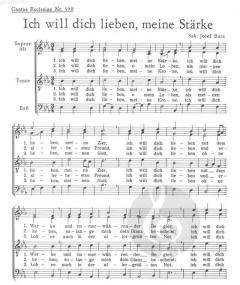 Ich will dich lieben, meine Stärke (Josef Butz) 