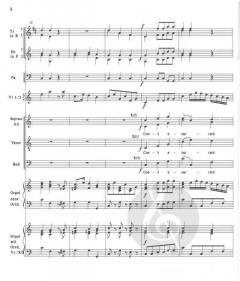 Coeli enarrant (Die Himmel erzählen die Ehre Gottes) von Franz Gleissner für Soli, SATB, Orchester und Orgel oder Orgel allein im Alle Noten Shop kaufen (Partitur)
