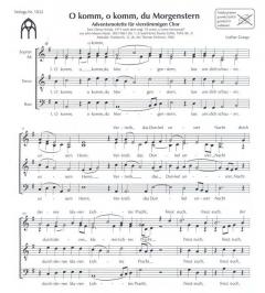 O komm, o komm, du Morgenstern (Lothar Graap) 
