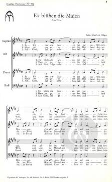 Es blühen die Maien (Manfred Hilger) 