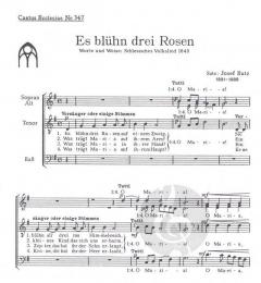 Es blühn drei Rosen (Josef Butz) 
