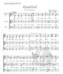 Grablied (Max Reger) 