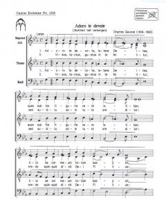 Adoro te devote (Charles Gounod) 