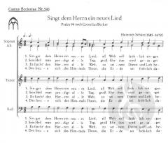 Singt dem Herrn ein neues Lied (Heinrich Schütz) 