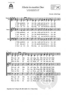 Gloria in excelsis Deo. Weihnacht kehret wieder (Albert Kupp) 