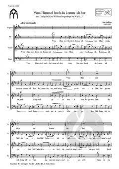 Vom Himmel hoch da komm ich her (Max Gulbins) 