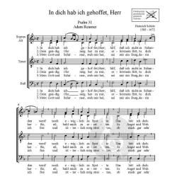 In dich hab ich gehoffet (Heinrich Schütz) 