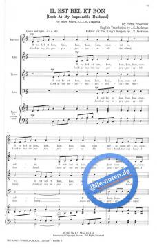 The King's Singers Choral Lib. Vol. 2 (The King's Singers) 