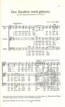 Das Kindlein ward geboren (Josef Butz) 