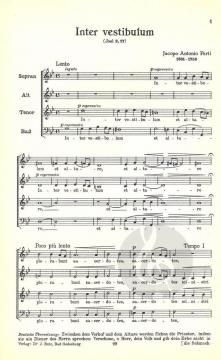 Inter vestibulum (Giacomo Antonio Perti) 