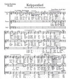 Krippenlied (Josef Butz) 