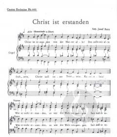 Christ ist erstanden (Josef Butz) 