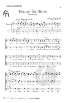 Kommet, ihr Hirten (Carl Riedel) 