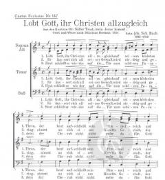Lobt Gott, ihr Christen allzugleich (J.S. Bach) 