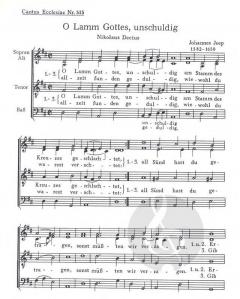 O Lamm Gottes, unschuldig (Johann Jeep) 