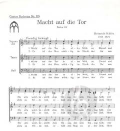 Macht auf die Tor (Heinrich Schütz) 
