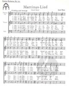 Martinuslied (Josef Butz) 
